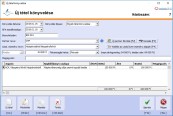 NATURASOFT Naplófőkönyv képernyő - Könyvelés képernyő