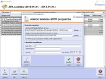 NATURASOFT Pénztárkönyv képernyő - ÁFA bevallás elkészítése