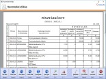 NATURASOFT Pénztárkönyv képernyő - Pénztárkönyv "A" oldal