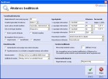 NATURASOFT Készlet és Számla Professional képernyő - Általános beállítások