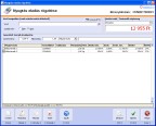 NATURASOFT Készlet és Számla Professional képernyő - Blokknyomtatós értékesítés