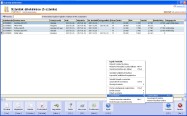 NATURASOFT Készlet és Számla Professional képernyő - Számlák áttekintése