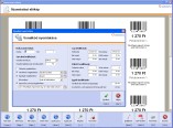 NATURASOFT Készlet és Számla Professional képernyő - Vonalkódok nyomtatása