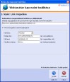 NATURASOFT Készlet és Számla Professional képernyő - Webáruház kapcsolat beállítása