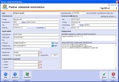 NATURASOFT Számla Professional képernyő - Partner adatlapja