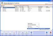 NATURASOFT Számla Professional képernyő - Partnernyilvántartás