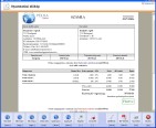 NATURASOFT Számla Professional képernyő - Forintos számla