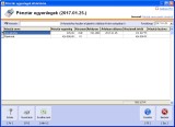 NATURASOFT Házipénztár Standard képernyő - Pénztár egyenlegek áttekintése
