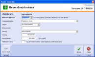NATURASOFT Házipénztár Standard képernyő - Egyszerű rögzítési mód