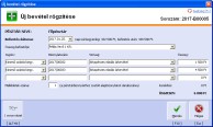 NATURASOFT Házipénztár Standard képernyő - 3 soros rögzítési mód