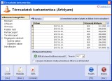 NATURASOFT Deviza számla képernyő - MNB árfolyamok letöltése