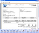 NATURASOFT Deviza számla képernyő - Többnyelvű számla