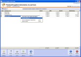 NATURASOFT Forint számla képernyő - Partnerforgalmi toplista