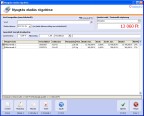 NATURASOFT Készlet és Számla Start képernyő - Nyugtás eladás rögzítése